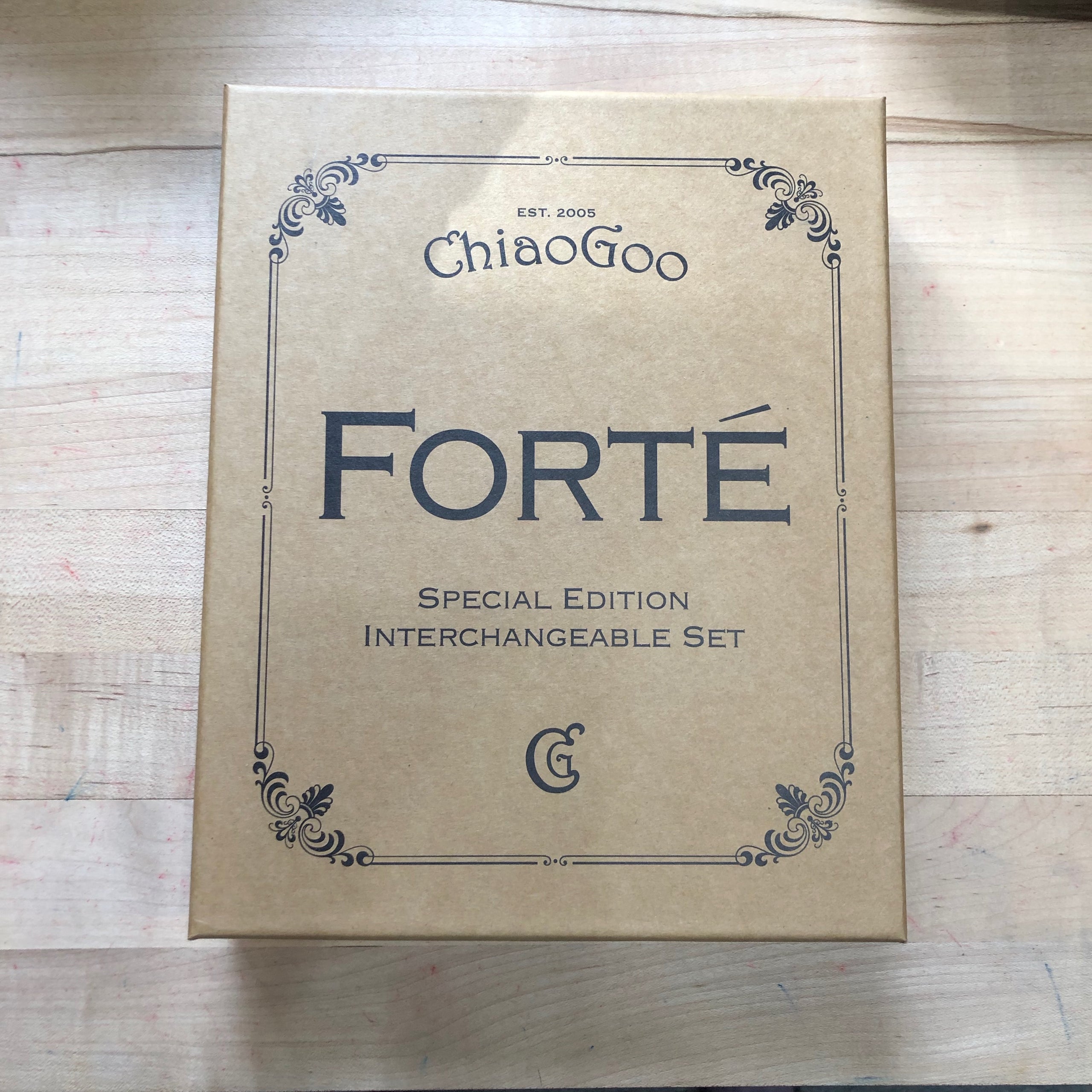 ChiaoGoo FORTE Interchangeable 5 Knitting Needles Set - SPECIAL LIMITED  EDITION