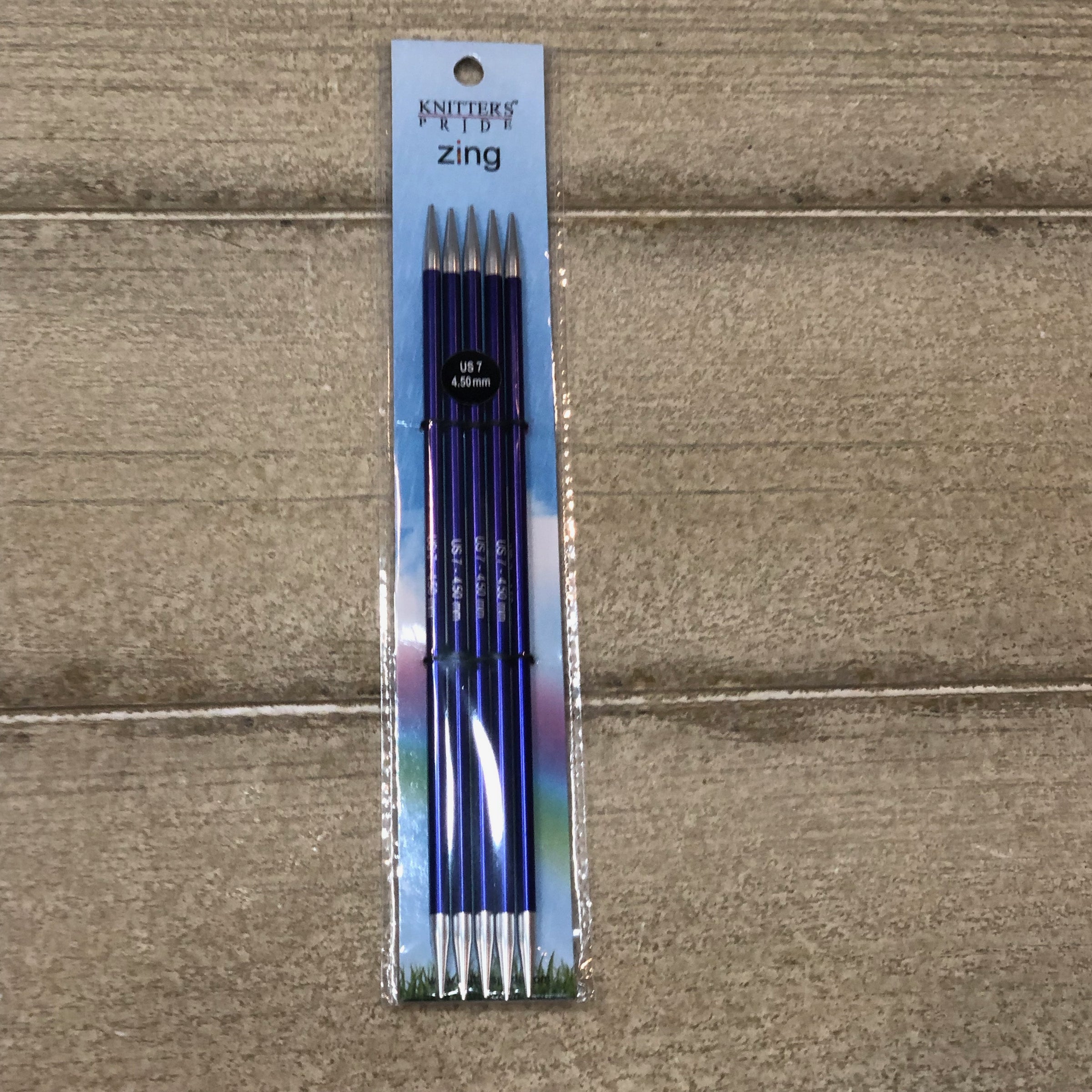 Knitter's Pride Karbonz Double Pointed 6 Sock Needle Set